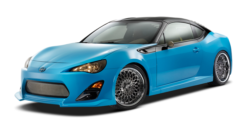 Illustration for article titled Here's A Turbocharged Scion FR-S With A Targa Top And Freaking LOUVERS